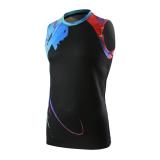 Áo thun thể thao nam alien armour hot game cold mind sleeveless black hg03
