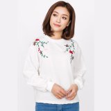 Lala Boutique /Thời trang nữ-Áo thun thêu hoa