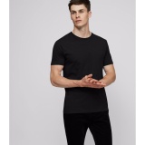 [HCM]Áo thun trơn nam form rộng phong cách hàn quốc vải dày mịn Kabuto (Đen)