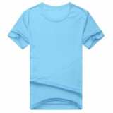 Áo thun trơn nam form rộng phong cách hàn quốc vải dày mịn Kabuto (Xanh thiên thanh)