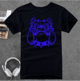 Áo thun unisex bulldog xanh atb545