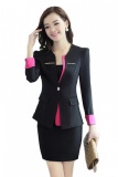 Áo vest viền hồng kiểu hàn quốc giá gốc