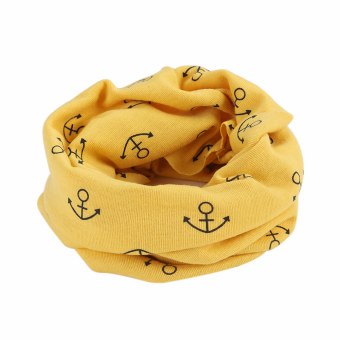 Autumn Winter Chirldren Collar Baby Cotton Child Neck Scarves (Yellow) - intl  