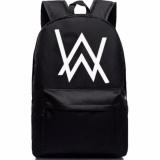 [HCM]Balo Nam nữ Alan Walker (Đen) D003