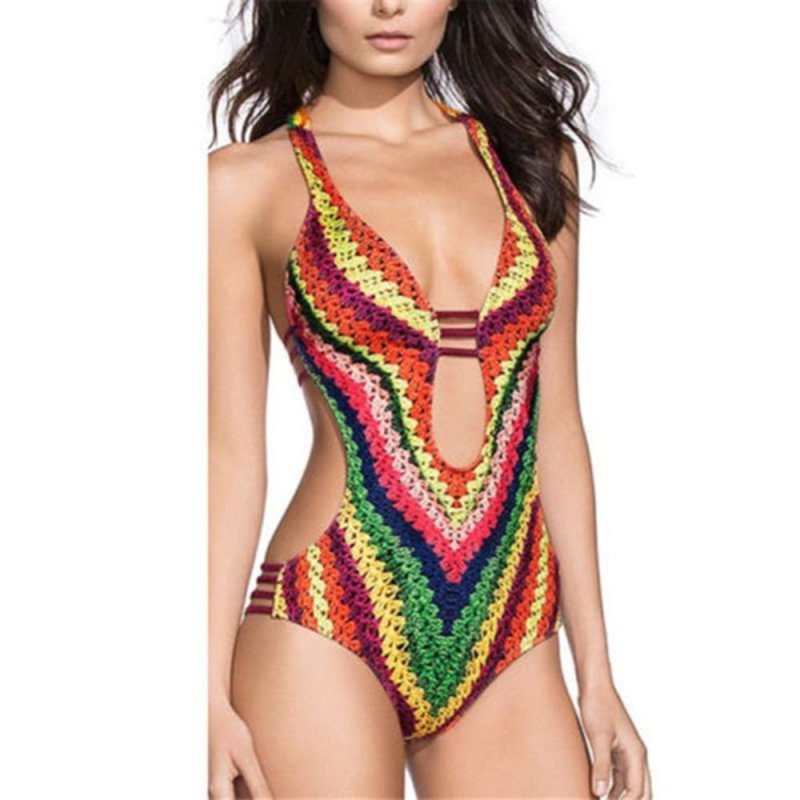 Nơi bán Blackhorse New Women Bandage One Piece Bikini Monokini Push Up
Padded Bra Swimwear - intl