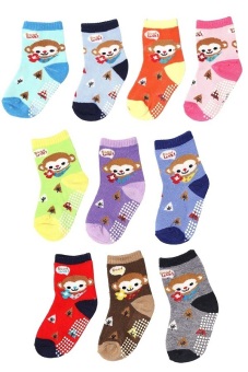 Bộ 10 đôi tất vớ trẻ em Từ 1-4 tuổi bé gái SoYoung 10SOCKS 003 1T4 GIRL  