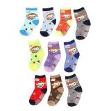 Bộ 10 đôi tất vớ trẻ em từ 5-8 tuổi bé trai soyoung 10socks 003 5t8 boy