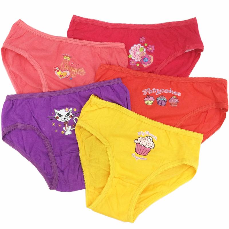 Nơi bán Bộ 10 quần lót - quần chíp bé gái cotton Thái Lan-MS01