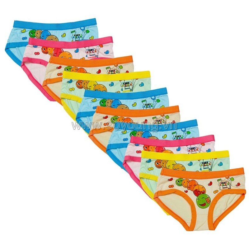 Nơi bán Bộ 10 Quần Lót Trẻ Em Bé Gái Từ 10 - 15 Tuổi SoYoung 10DL GIRL 034
10T15