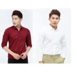 Bộ 2 áo sơ mi nam titishopvn slimfit 2sm18