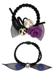 Bộ 2 dây cột tóc kiểu salome fashion