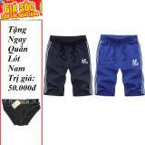 Bộ 2 quần short thể thao nam af + tặng quần lót nam