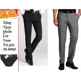 Bộ 2 quần tây nam thời trang + tặng quần lót nam