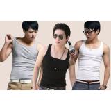 [HCM]YES FASHION Bộ 3 áo thun nam 3 lỗ cổ vuông body Hàn Quốc ( đen trắng xám )