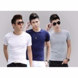 Bộ 3 áo thun nam body cổ tròn
