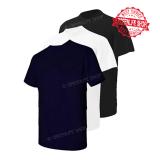 Bộ 3 áo thun trơn greenlife cotton mềm mịn cao cấp