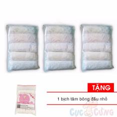 Chỗ nào bán Bộ 3 bịch Quần lót giấy Gummi – 5 cái/bịch Tặng 1 gói tăm bông đầu nhỏ Cục Cưng (quần có 3 size)