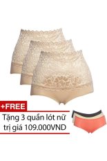 Bộ 3 quần gen nữ sociustore 3wm quan gen 003 3nu + tặng 3 quần_x000d_ lót nữ