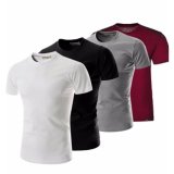 Bộ 4 áo thun nam body cổ tròn cao cấp siêu mềm mịn, thấm hút