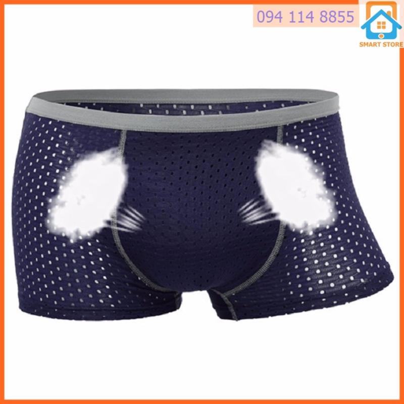 Nơi bán BỘ 4 Quần lót nam siêu thoáng/siêu co giãn chất liệu lụa lưới lạnh
hàng loại 1 mới nhất 2017(Màu ngẫu nhiên)