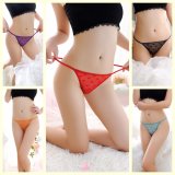 Bộ 5 Quần chíp ren lưới tam giác lọt khe chấm bi Zozo