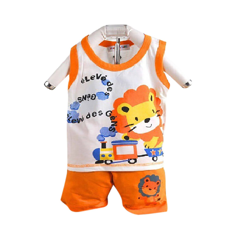 Nơi bán Bộ đồ mùa hè cho bé trai Family Shop TEH53 (Cam)