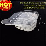 Bộ lót giày tăng chiều cao 10 miếng - chất liệu siêu êm ái - tăng thêm 2.5cm