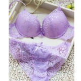 Bộ Quần Áo Lót Phụ Nữ Siêu Gợi Cảm YAME CR0058V Màu Tím