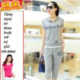 Bộ sét thể thao Bigplatter hàn quốc + Tặng áo thun body nữ