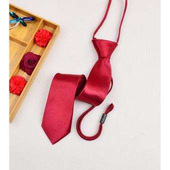 Cà vạt thắt sẵn bản nhỏ giá rẻ bản 5 cm  