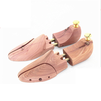 Cedar Wooden Shoe Tree Stretcher Shaper Keeper Adjustable for Men US Size 8-9 - Intl  