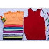 [HCM]Com bo 10 áo balo cho bé hàng xuất dư vải cotton siêu mềm mịn thoáng mát size từ 0 - 7 cho bé từ 5 - 35 kg - áo cotton ba lỗ cho bé (Màu ngẫu nhiên)