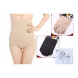 Combo 02 Quần gen bụng chống cuộn nữ viền ren MANUFIE hàng xuất Nhật