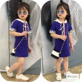 Combo 02 váy mùa hè 100% cotton cho bé gái 8-18kg-chảnh sóc shop