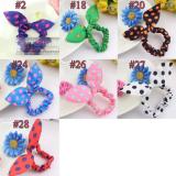[Hoàn tiền 15%]XẢ HÀNG_Combo 2 buộc tóc tai thỏ