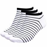 Combo 3 đôi vớ nữ Cotton kẻ sọc Donakein