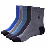 [HCM]Combo 5 đôi tất vớ nam Cotton công sở DonaKein