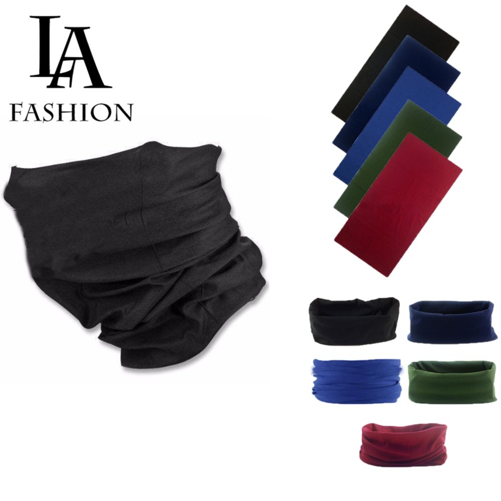 Combo 5 Khăn đa năng nam thể thao dành cho phượt thủ - Chất liệu sợi siêu mịn polyester - Kích thước 25x48 cm ZAVANS