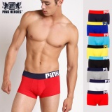 Combo 7 quan lot nam underwear boxer brief Pink Hero 1258