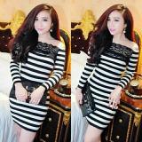 Đầm body phối ren thời trang