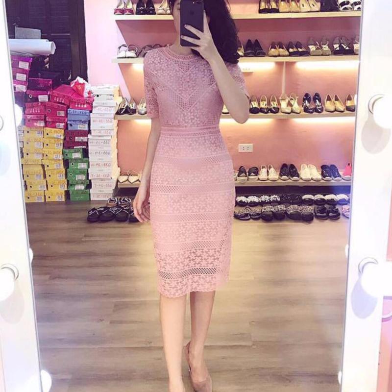 Nơi bán Đầm body ren Zen Dress (Màu Đỏ)