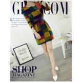 Đầm len dạ thu đông tay lỡ bm08003