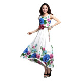 Đầm maxi hoa kiểu hàn quốc Thời trang giá gốc