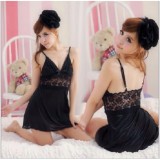 Đầm ngủ phối ren sexy -an16