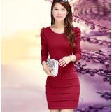 Đầm ôm xếp ly ngang quyến rũ DXL01D