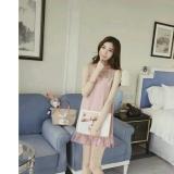 Đầm suông sát nách bèo lai D197