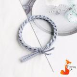 Dây cột tóc Handmade cao cấp phong cách Hàn Quốc Foxy BT0015 (xám xanh)