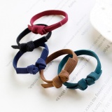 Dây cột tóc Handmade cao cấp phong cách Hàn Quốc Foxy dây gúc BT0010-Xanh Navi