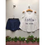 Đồ bộ mặc nhà thun cotton 4 chiều, freesize 40 - 60kg