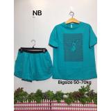 Đồ bộ mặc nhà thun cotton 4 chiều, freesize 50-70kg
